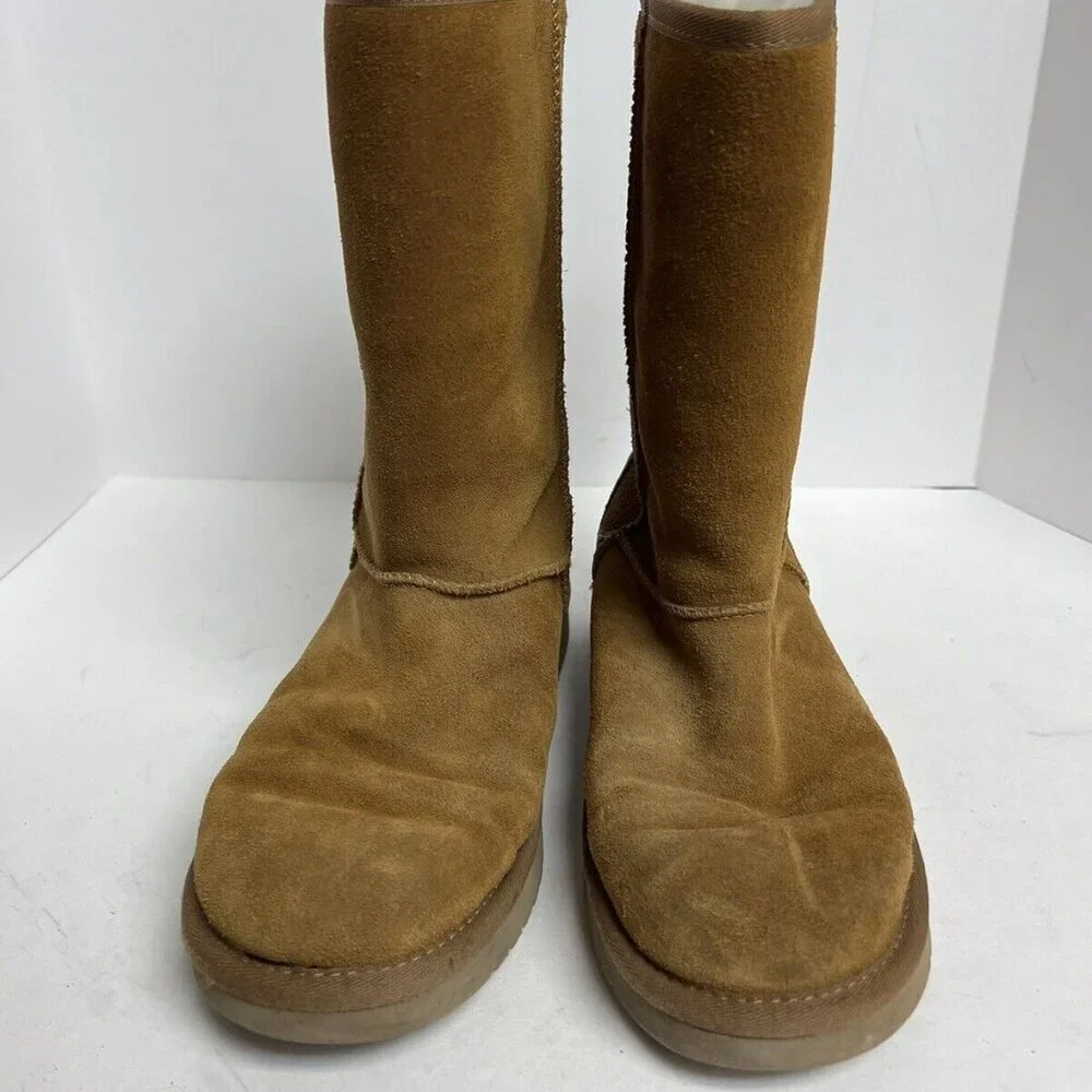Koolaburra Women's Koola Tall Boots Chestnut, Size 7 M